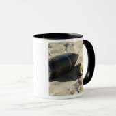 Eine statische Anzeige einer umgerechneten Muschel Tasse (VorderseiteRechts)