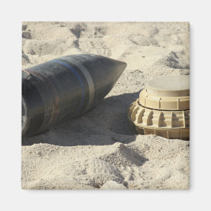 Eine statische Anzeige einer umgewandelten Magnet