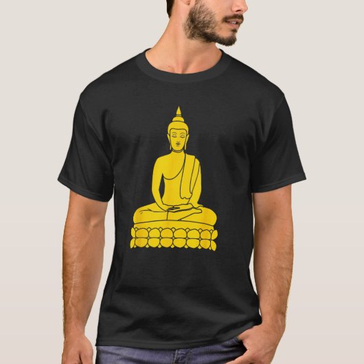 Eine Statue von Buddha T-Shirt (Vorderseite)