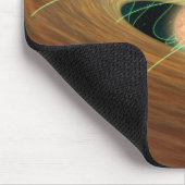 Eine staubige Planet bildende Scheibe im Orbit Mousepad (Ecke)