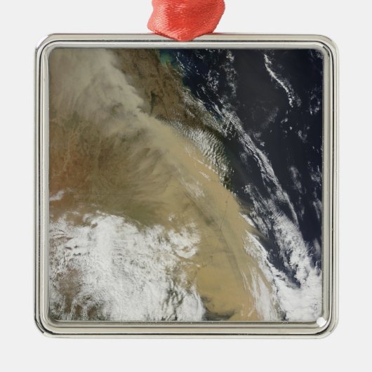 Eine Staubmauer aus dem Norden Queenslas Ornament Aus Metall (Vorne)