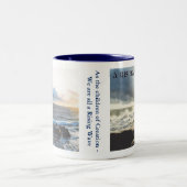 "Eine steigende Welle" 11 Unze. Tasse (Mittel)