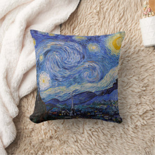 Eine Sternennacht: Saint Remy von Vincent Van Gogh Kissen