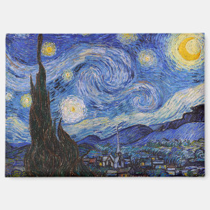 Eine Sternennacht: Saint Remy von Vincent Van Gogh Magnet
