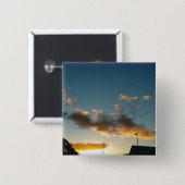 Eine sterngekrönte Straße Button (Vorne & Hinten)