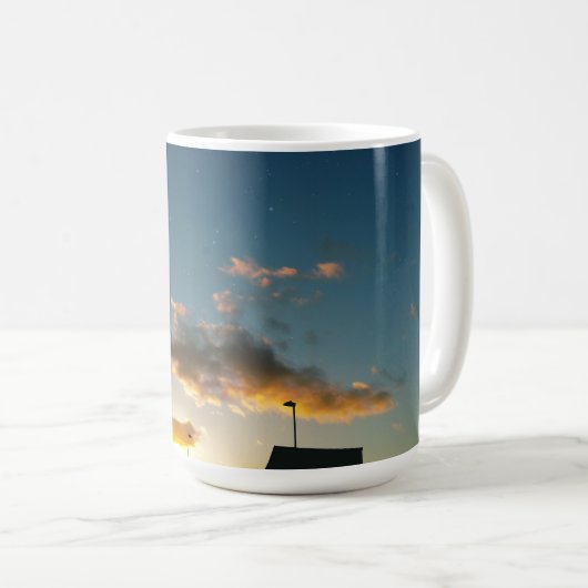 Eine sterngekrönte Straße Kaffeetasse (VorderseiteRechts)