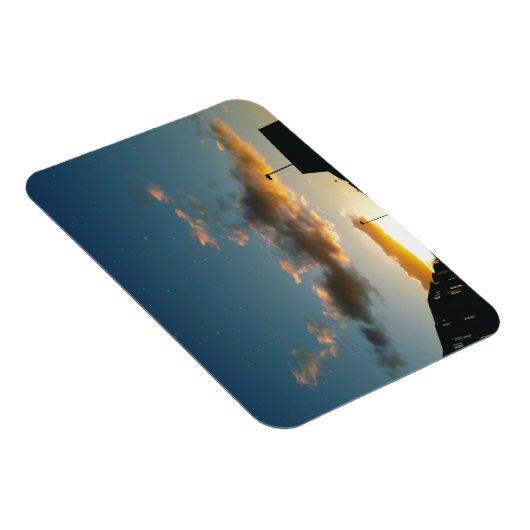 Eine sterngekrönte Straße Magnet (Rechte Seite)