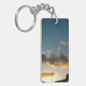 Eine sterngekrönte Straße Schlüsselanhänger (Vorderseite links)