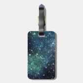 Eine sternvolle Nacht Gepäckanhänger (Rückseite vertikal)