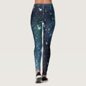 Eine sternvolle Nacht Leggings (Rückseite)