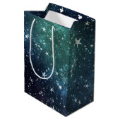 Eine sternvolle Nacht Mittlere Geschenktüte (Rückseite Schrägansicht)