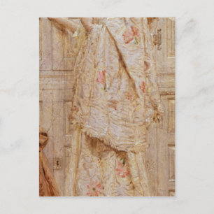 Eine Stickerei Postkarte