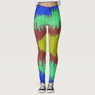 Eine stilvolle Multicolor "Ratti_Creative_Arts" Le Leggings
