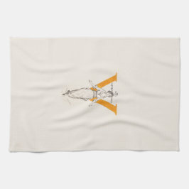 Eine Stimme für Frauen im Siegeszug Geschirrtuch