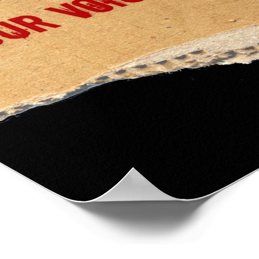 EINE STIMME SPRECHEN POSTER (Ecke)