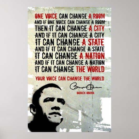 EINE STIMME SPRECHEN POSTER CNCRT (Vorne)