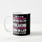 Eine stolze Schwiegermutter fantastischer toller S Kaffeetasse (Links)