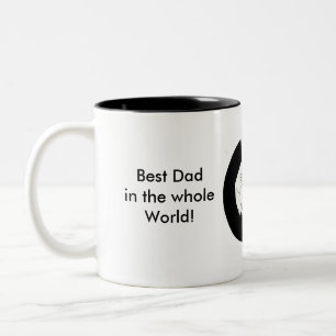 Eine stolze Vater-Tasse Zweifarbige Tasse
