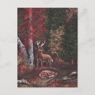 Eine Strafkarte Postkarte