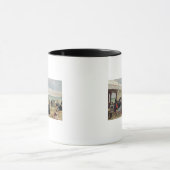 Eine Strand-Szene Tasse (Zentrum)
