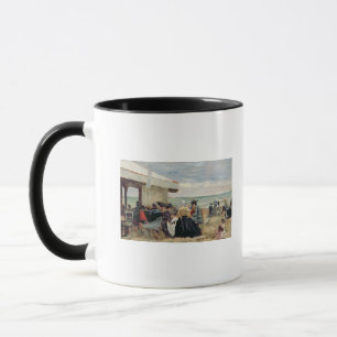 Eine Strand-Szene Tasse