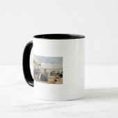 Eine Strand-Szene Tasse (Vorderseite Links)