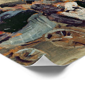 Eine Strandlandschaft Poster (Ecke)