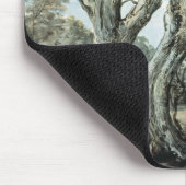 Eine Straße durch Windsor Wald Mousepad (Ecke)