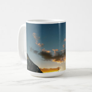 Eine Straße, gekrönt von Sternen Kaffeetasse
