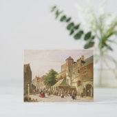 Eine Straße in Amsterdam Postkarte (Stehend Vorderseite)