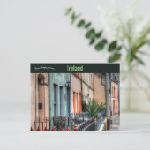 Eine Straße in Cork Irland Postkarte (Stehend Vorderseite)