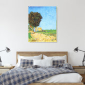 Eine Straße in der Nähe von Arles, Vincent van Gog Leinwanddruck (Insitu (Schlafzimmer))