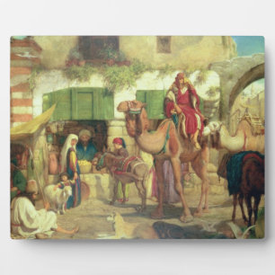 Eine Straße in Jerusalem, 1867 Fotoplatte