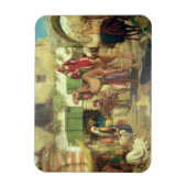 Eine Straße in Jerusalem, 1867 Magnet (Vertikal)