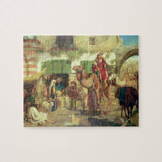 Eine Straße in Jerusalem, 1867 Puzzle (Horizontal)
