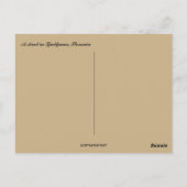 Eine Straße in Ljubljana Slowenien Postkarte (Rückseite)