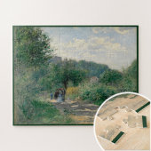 Eine Straße in Louvecienne von Auguste Renoir Puzzle
