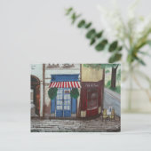 Eine Straße in Paris Postkarte (Stehend Vorderseite)