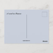 Eine Straße in Samoa Postkarte (Rückseite)