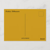 Eine Straße in Trakai Litauen Postkarte (Rückseite)