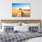 Eine Straße zur Pyramide Leinwanddruck (Insitu (Schlafzimmer))