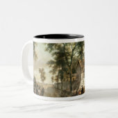 Eine Straße Zweifarbige Tasse (Vorderseite Links)