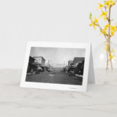 Eine Straßen-Szene # 2 Karte (Gelbe Blume)