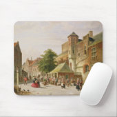 Eine Straßen-Szene in Amsterdam Mousepad (Mit Mouse)