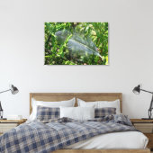 Eine streunende Feder Leinwanddruck (Insitu (Schlafzimmer))