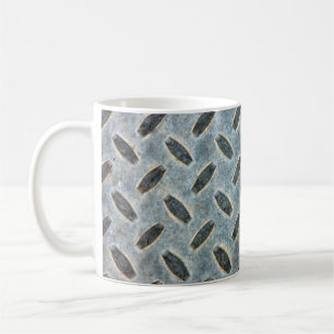 Eine Struktur aus Metallgewebe, abstrakt, altert, Kaffeetasse