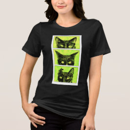 Eine Studie der Ohren der Katze T-Shirt