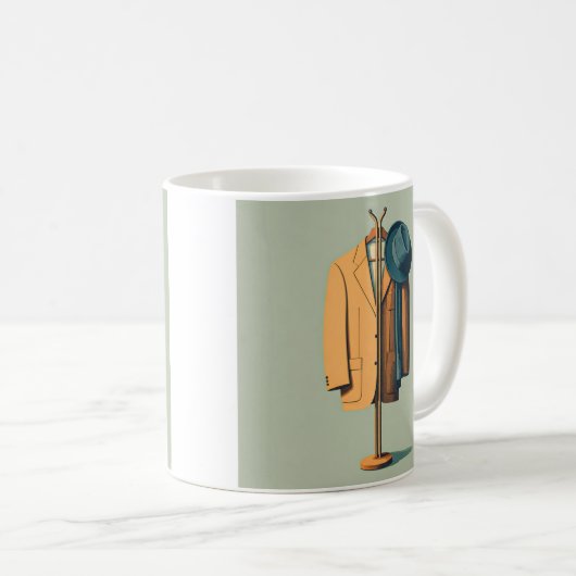 Eine Studie im Kontrast Kaffeetasse (VorderseiteRechts)