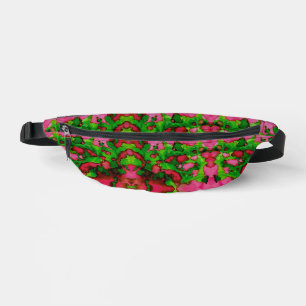 Eine Studie in Rosa und Grün Bauchtasche