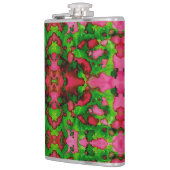 Eine Studie in Rosa und Grün Flachmann (Links)